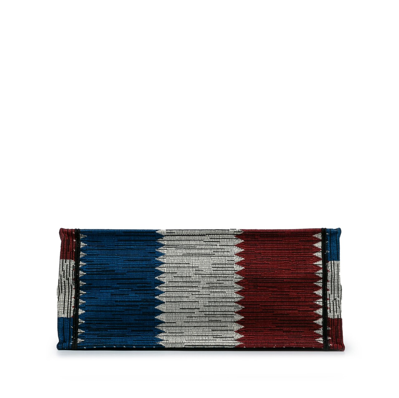 Dior Large French Flag Book Tote Blauw