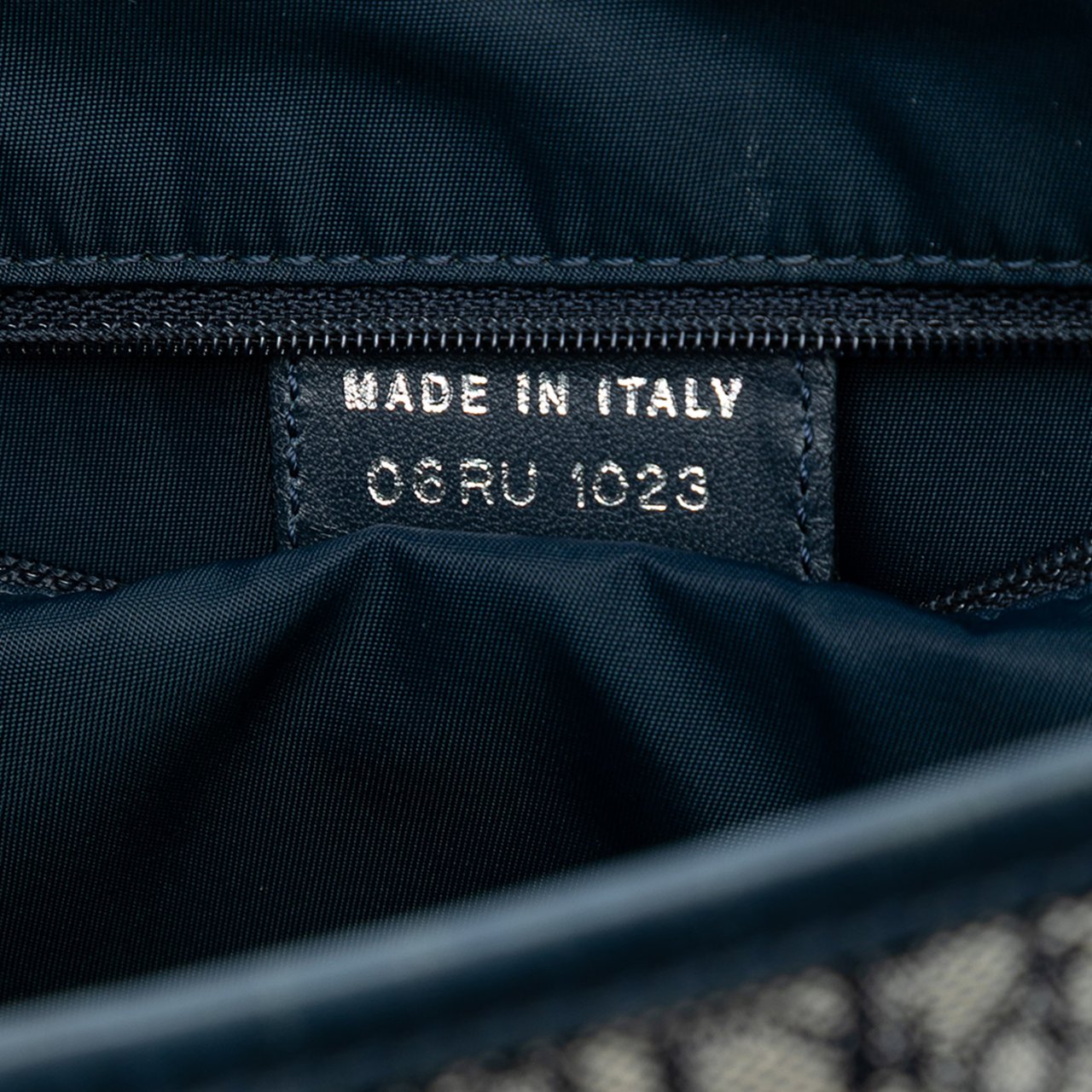 Dior Diorissimo Trotter Canvas Tote Blauw