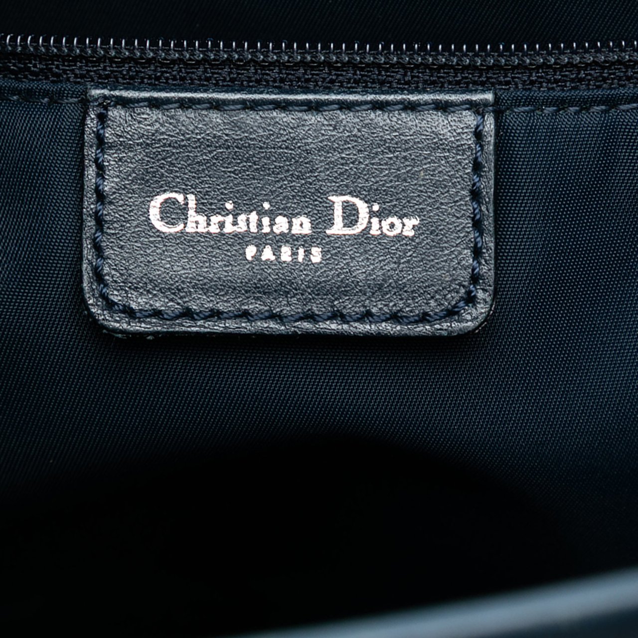 Dior Diorissimo Trotter Canvas Tote Blauw