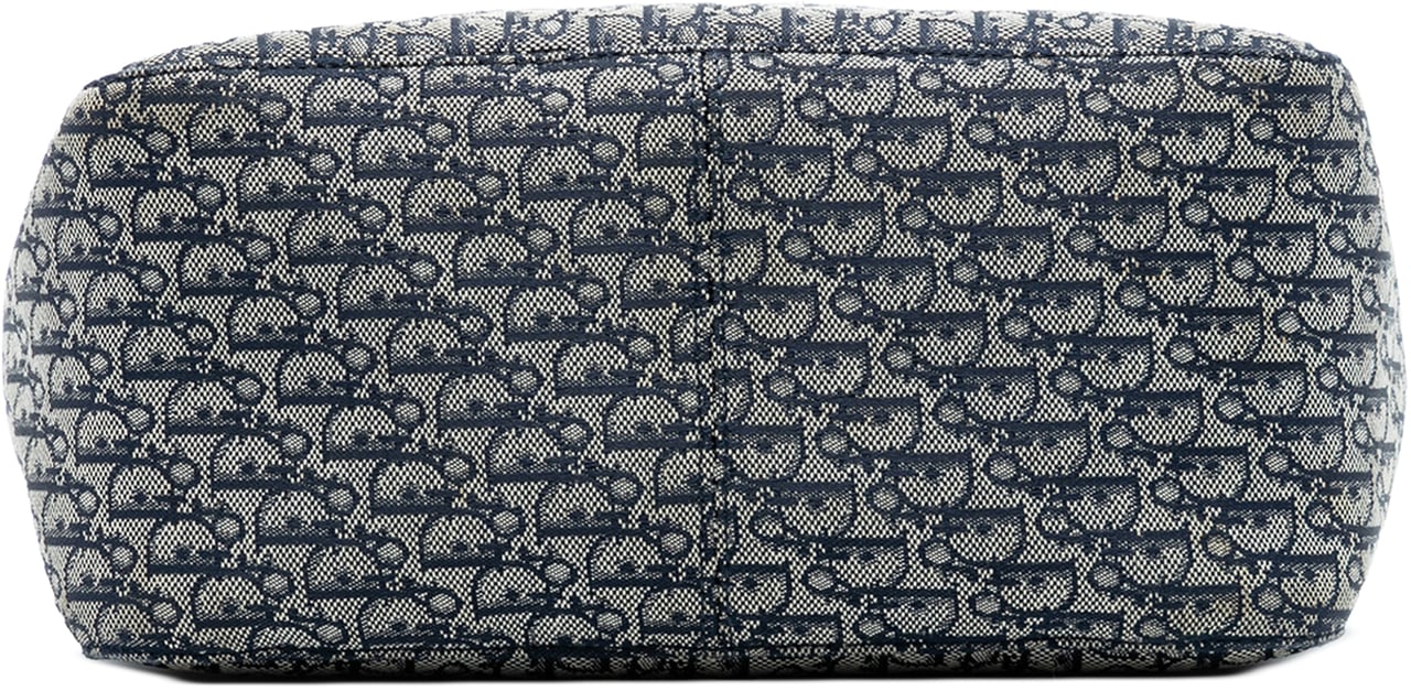 Dior Diorissimo Trotter Canvas Tote Blauw
