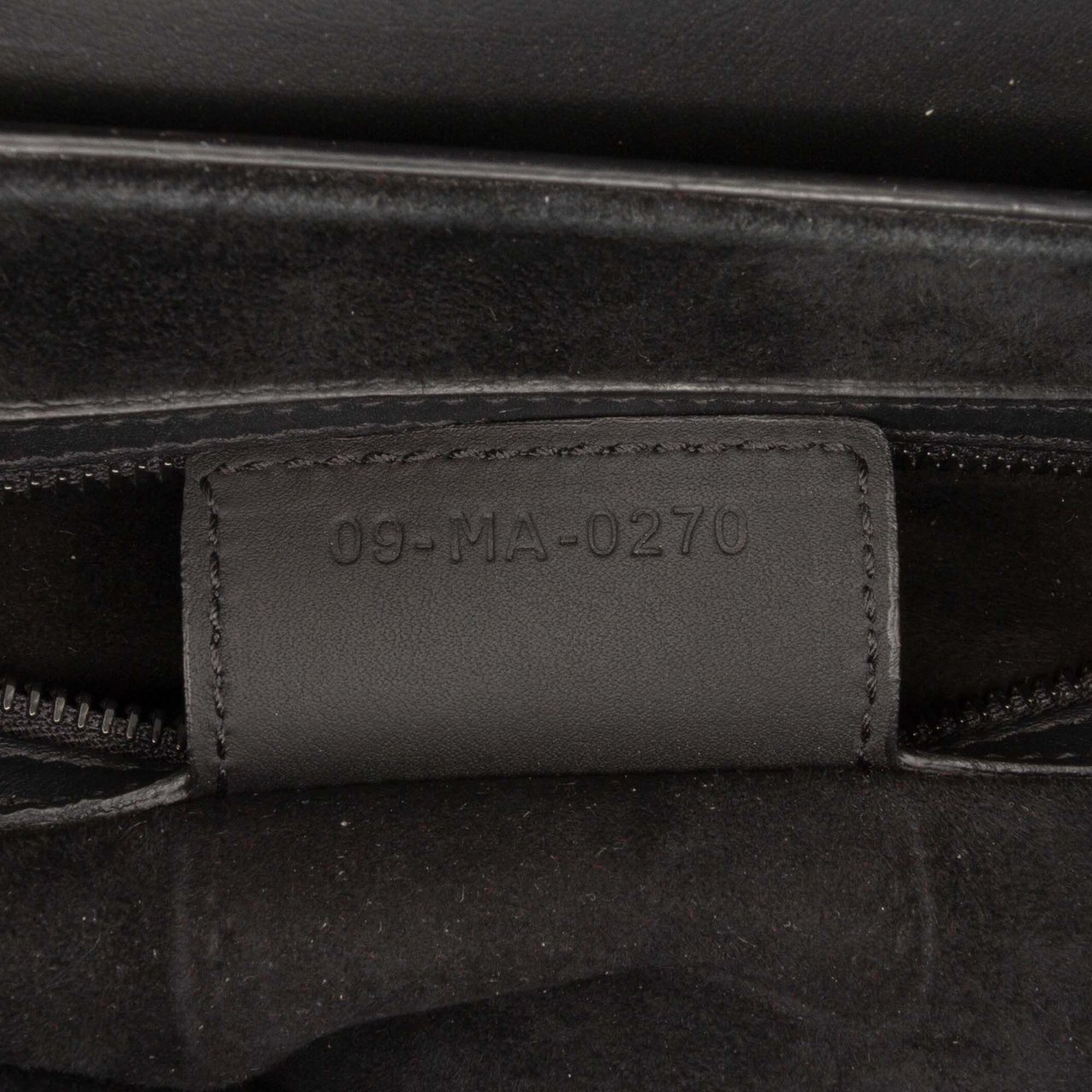 Dior Ultra Matte Calfskin Saddle Bag Zwart