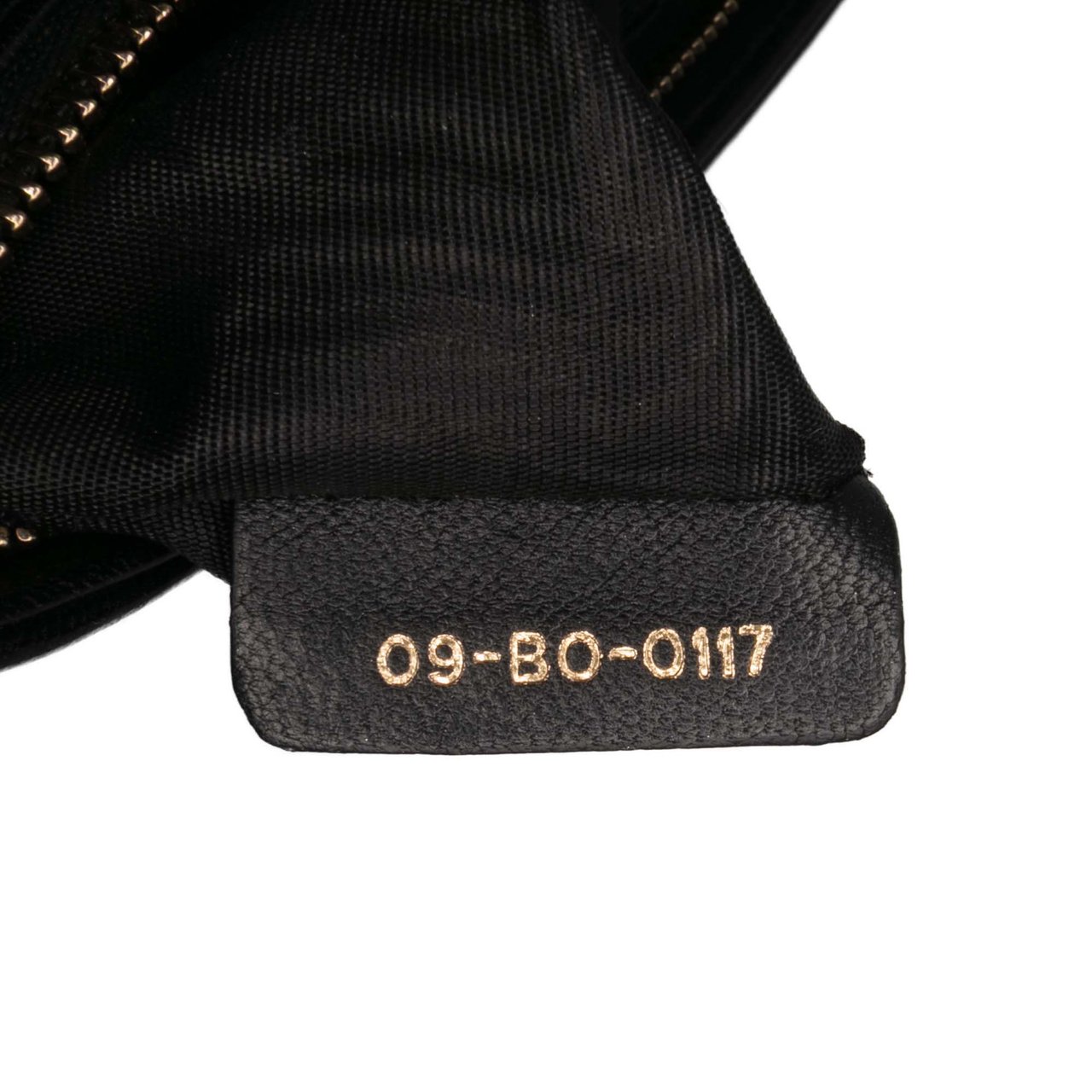 Dior Studded Calfskin Diorama Wallet on Chain Zwart