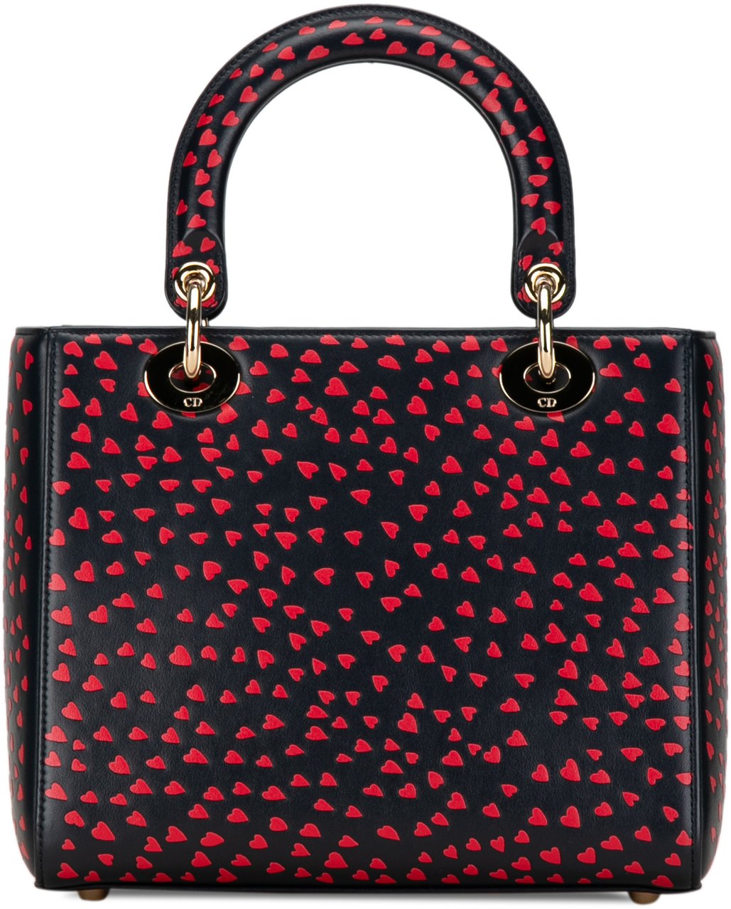 Dior Medium Calfskin I Love Paris Lady Dior Blauw