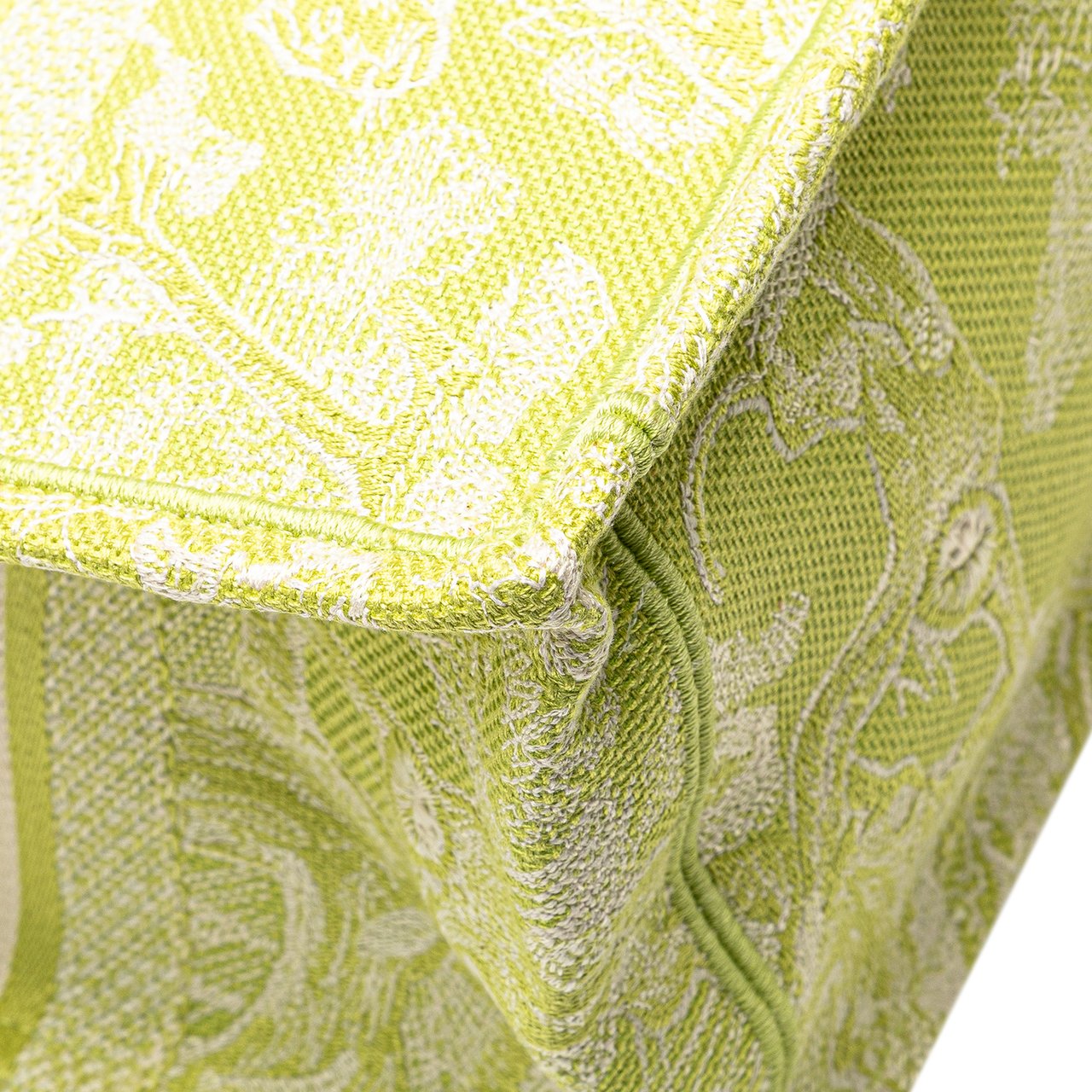 Dior Medium Canvas Embroidered Dioriviera Toile De Jouy Book Tote Groen