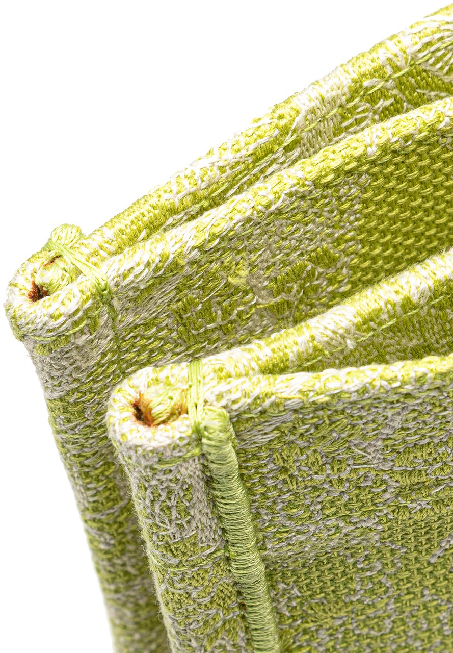 Dior Medium Canvas Embroidered Dioriviera Toile De Jouy Book Tote Groen