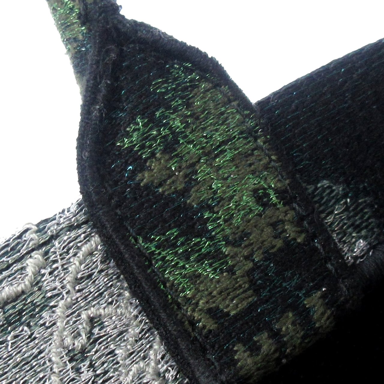 Dior Tie Dye Vertical Book Tote Groen