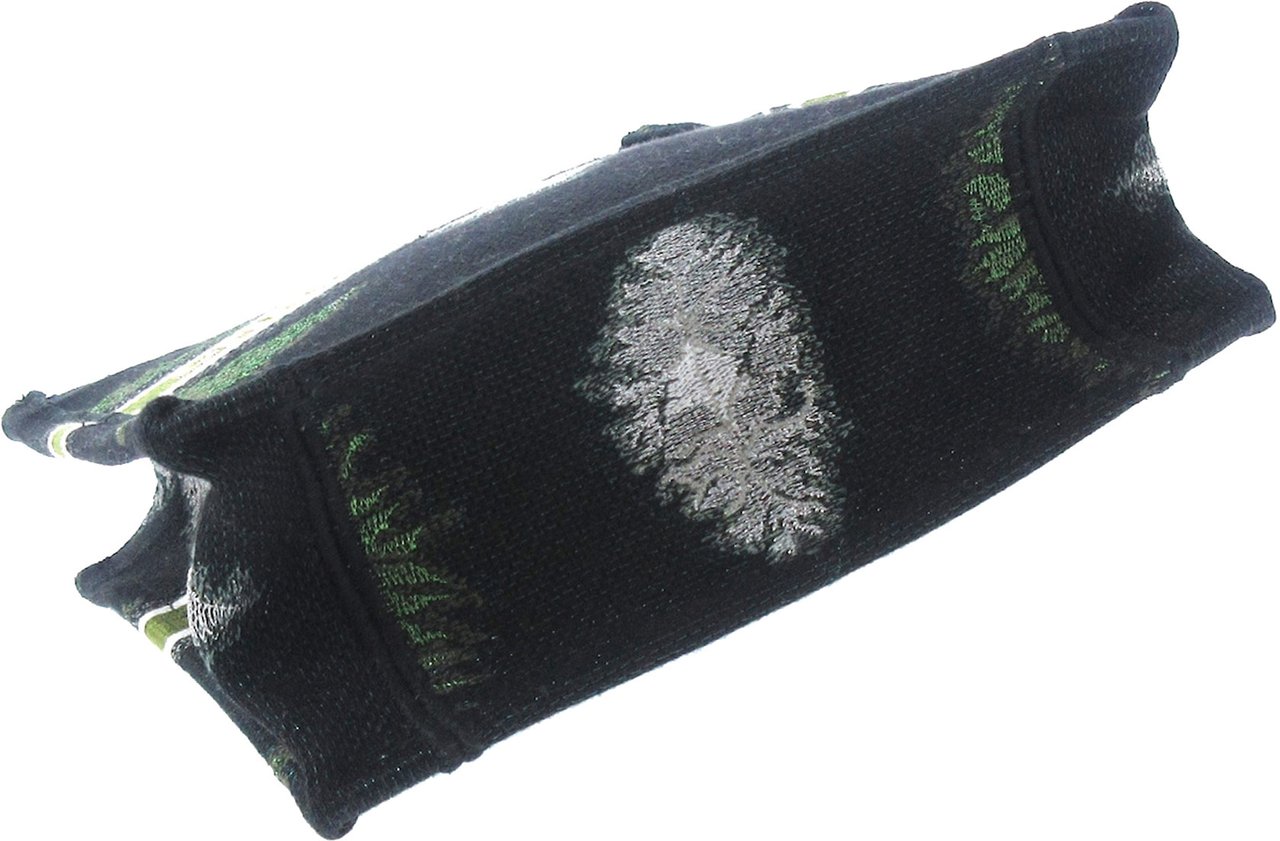 Dior Tie Dye Vertical Book Tote Groen