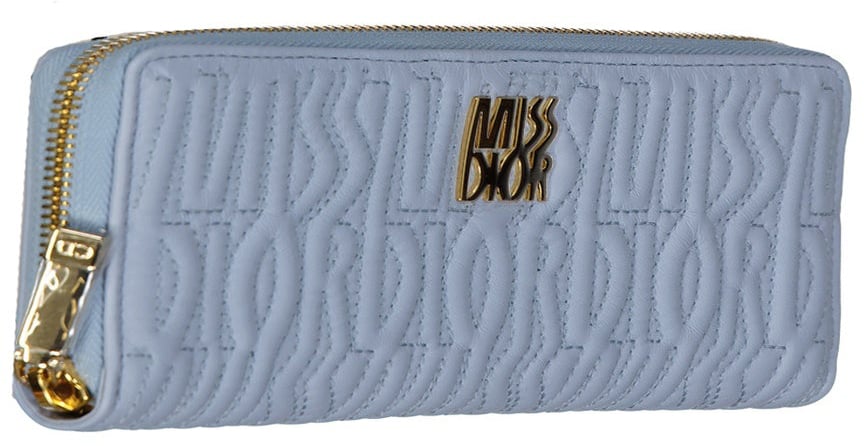 Dior Dior Miss Dior Leather Wallet Blauw