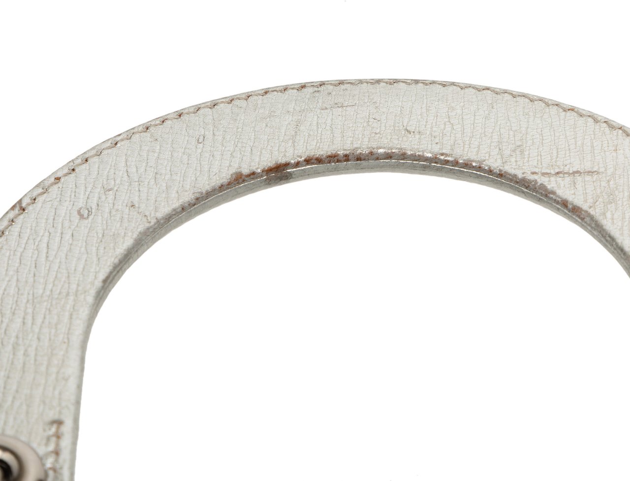 Dior Small Metallic Grained Calfskin Cannage My ABCDior Lady Dior Zilver