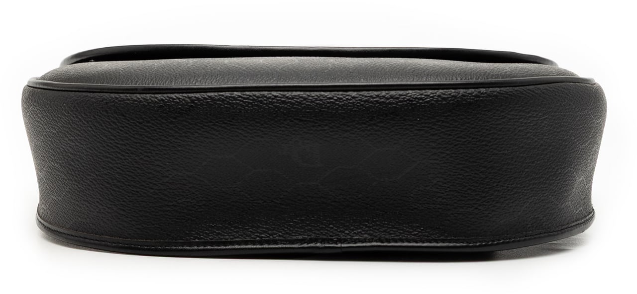 Dior Honeycomb Coated Canvas Crossbody Zwart