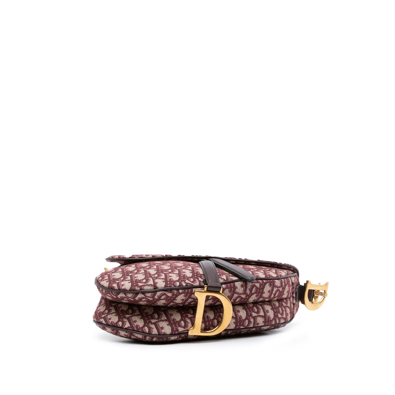 Dior Oblique Canvas Saddle Bag Rood