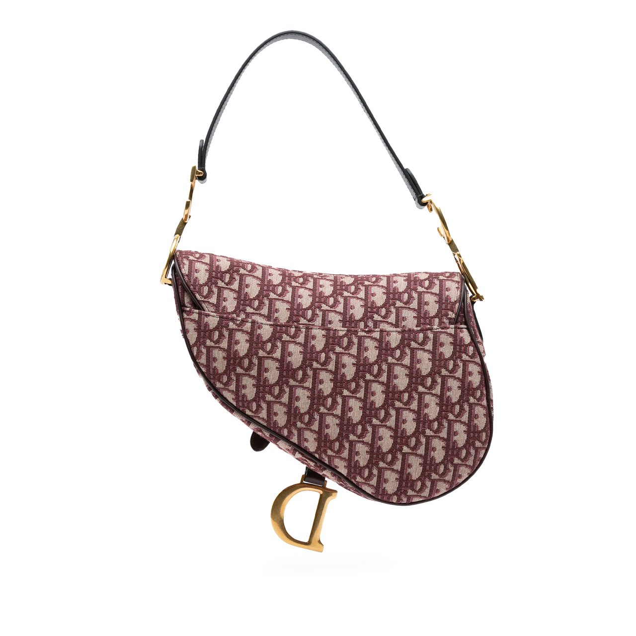 Dior Oblique Canvas Saddle Bag Rood