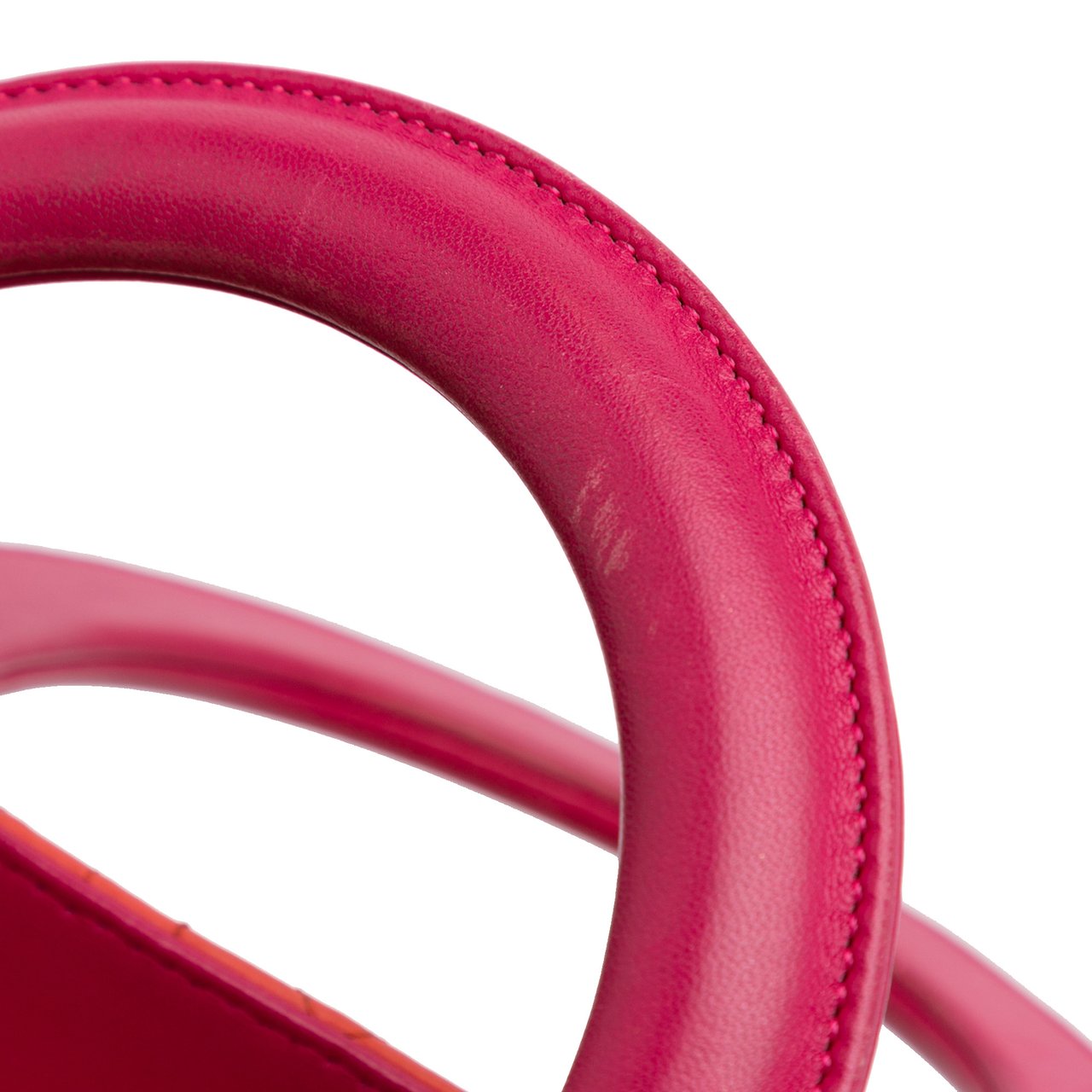 Dior Medium Bicolor Lambskin Cannage Lady Dior Oranje