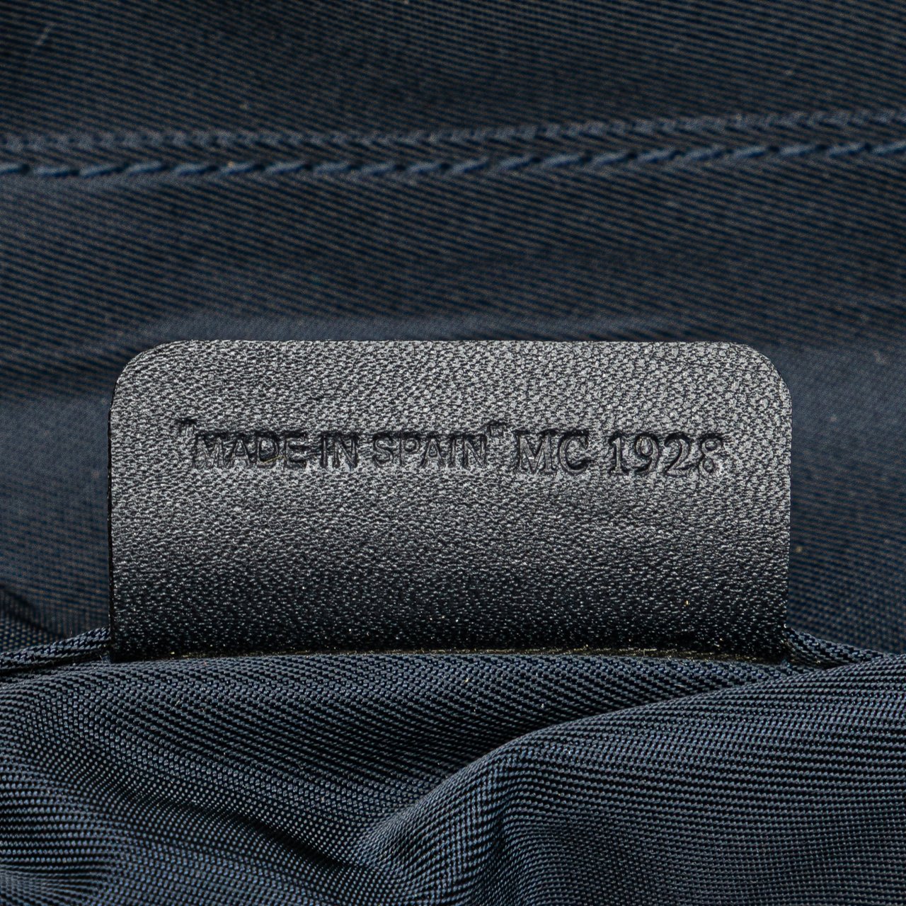 Dior Diorissimo Canvas Saddle Pouch Blauw