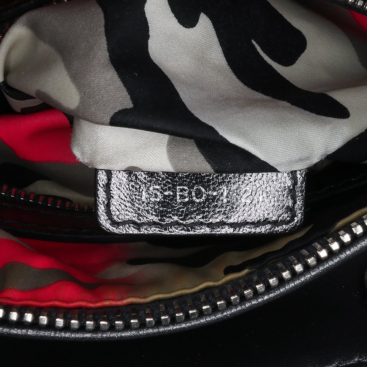 Dior Anselm Reyle Medium Metallic Lambskin Cannage Lady Dior Grijs