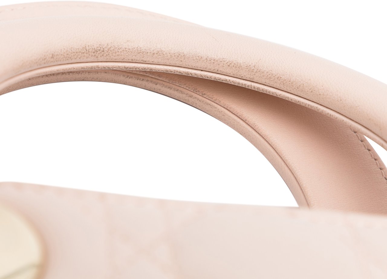 Dior Small Lambskin Cannage My ABCDior Lady Dior Roze