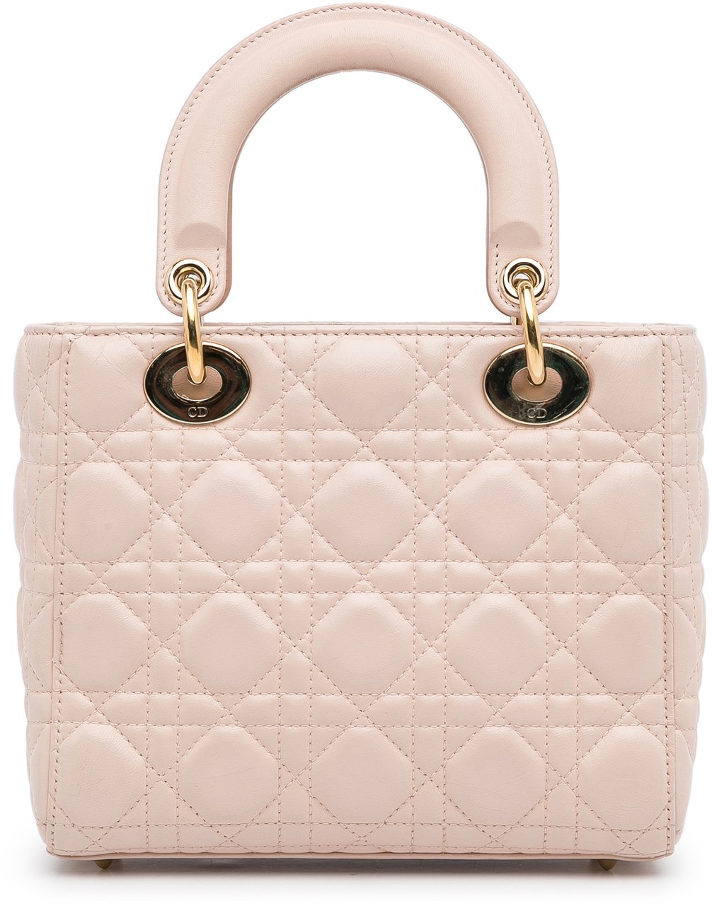 Dior Small Lambskin Cannage My ABCDior Lady Dior Roze