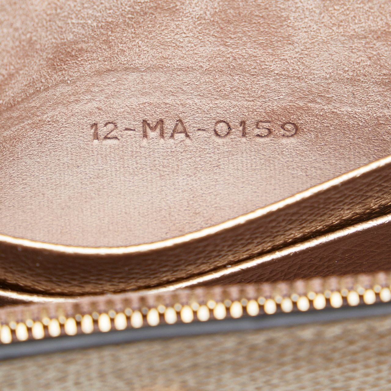 Dior Leather Saddle Belt Pouch Goud