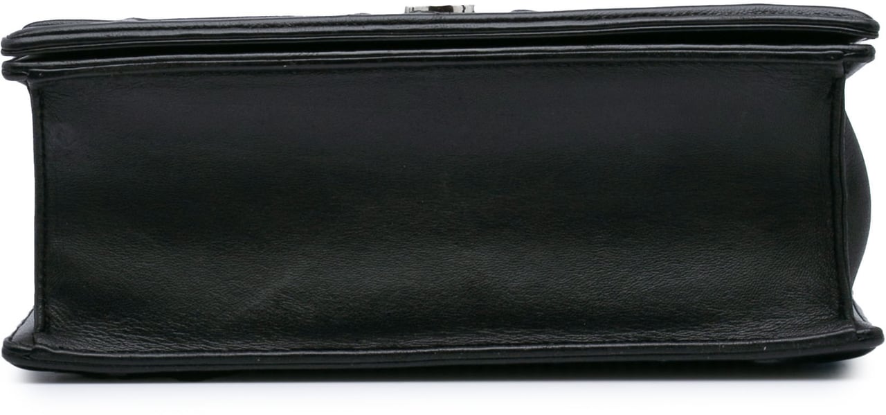 Dior Medium Lambskin Sequin Diorama Flap Zwart
