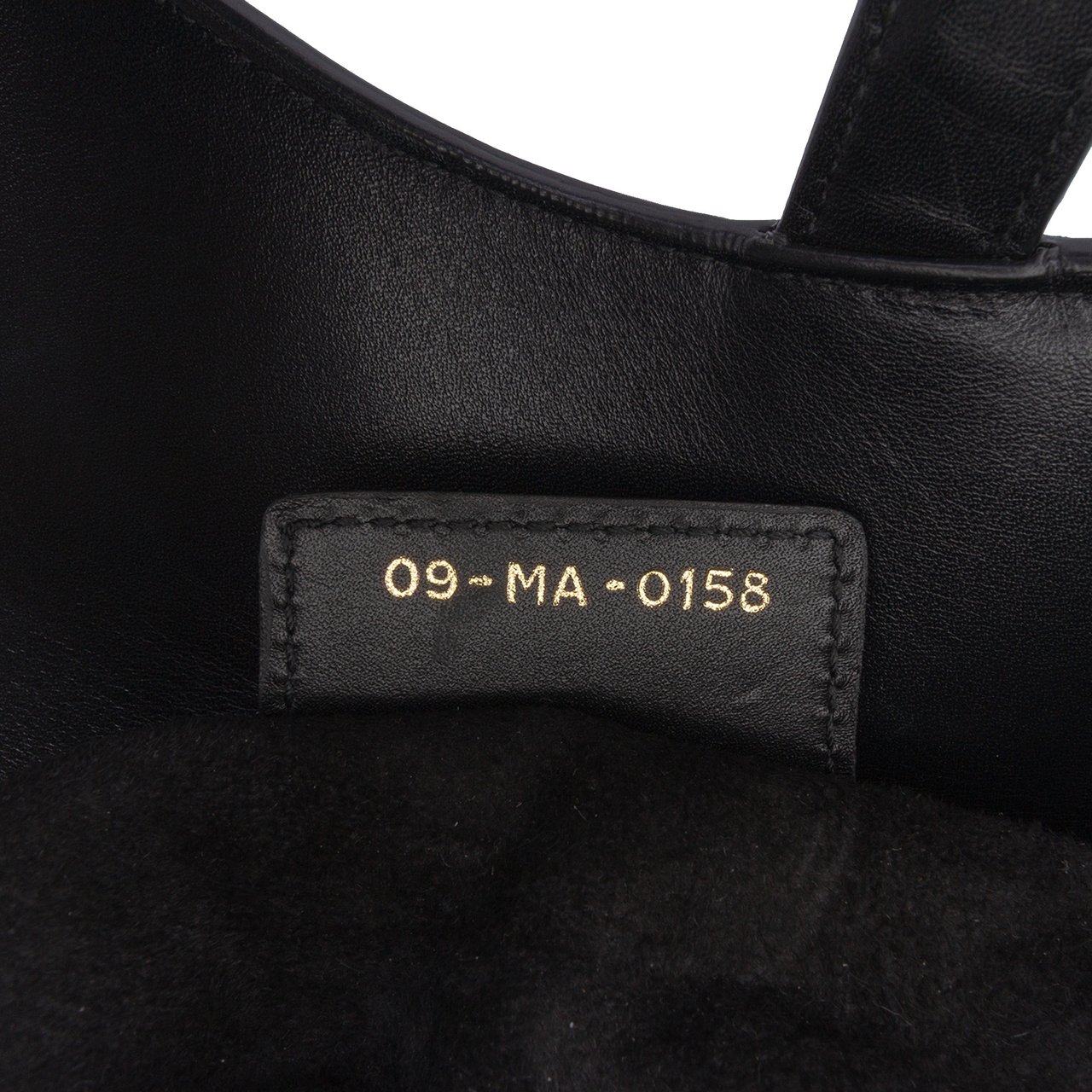 Dior Smooth Calfskin Saddle Bag Zwart