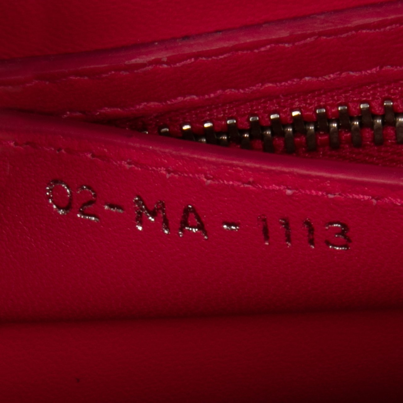 Dior Medium Woven Raffia Lady Dior Bruin