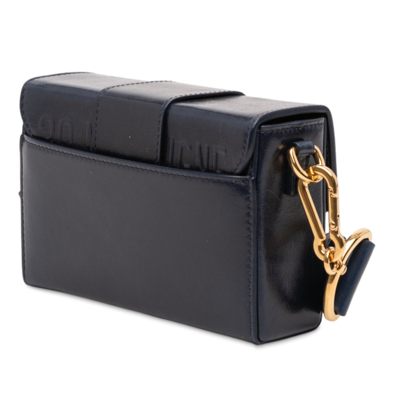 Dior Leather 30 Montaigne Box Bag Blauw