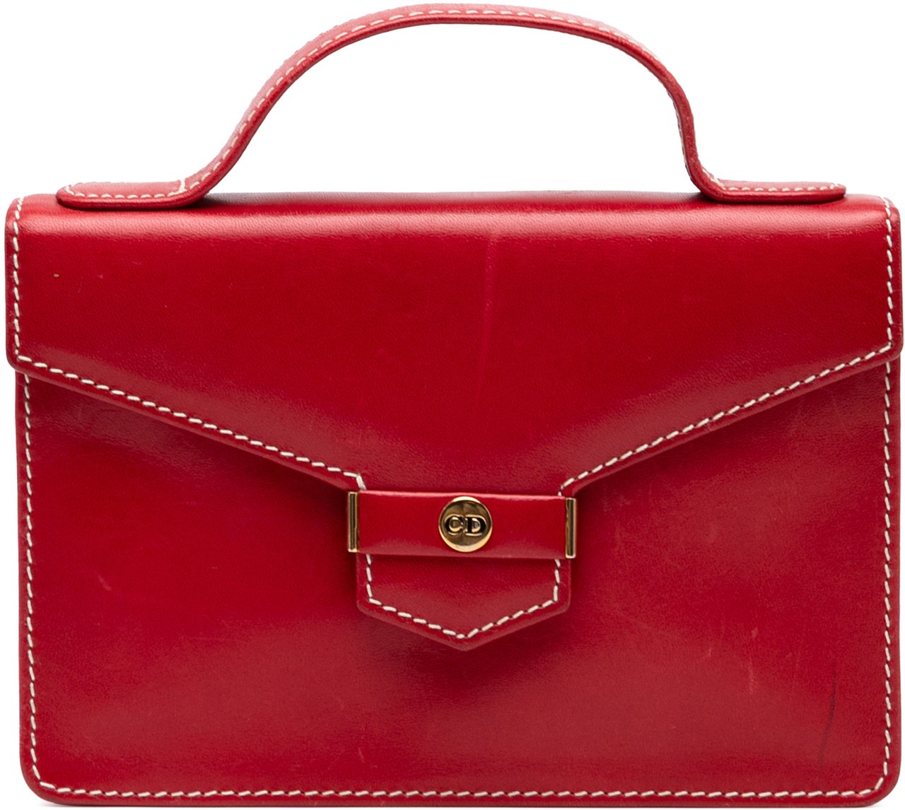 Dior Leather Handbag Rood