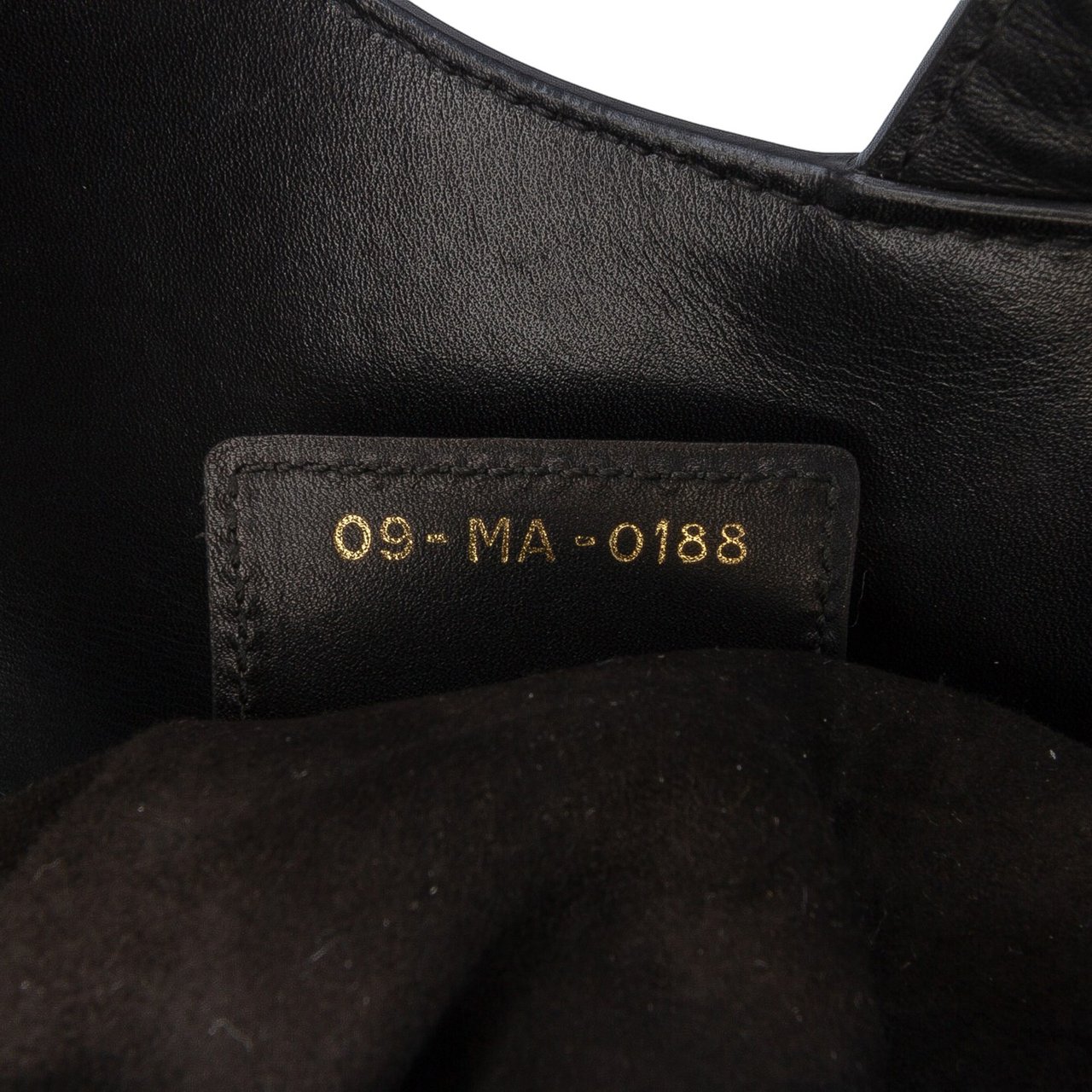 Dior Smooth Calfskin Saddle Bag Zwart