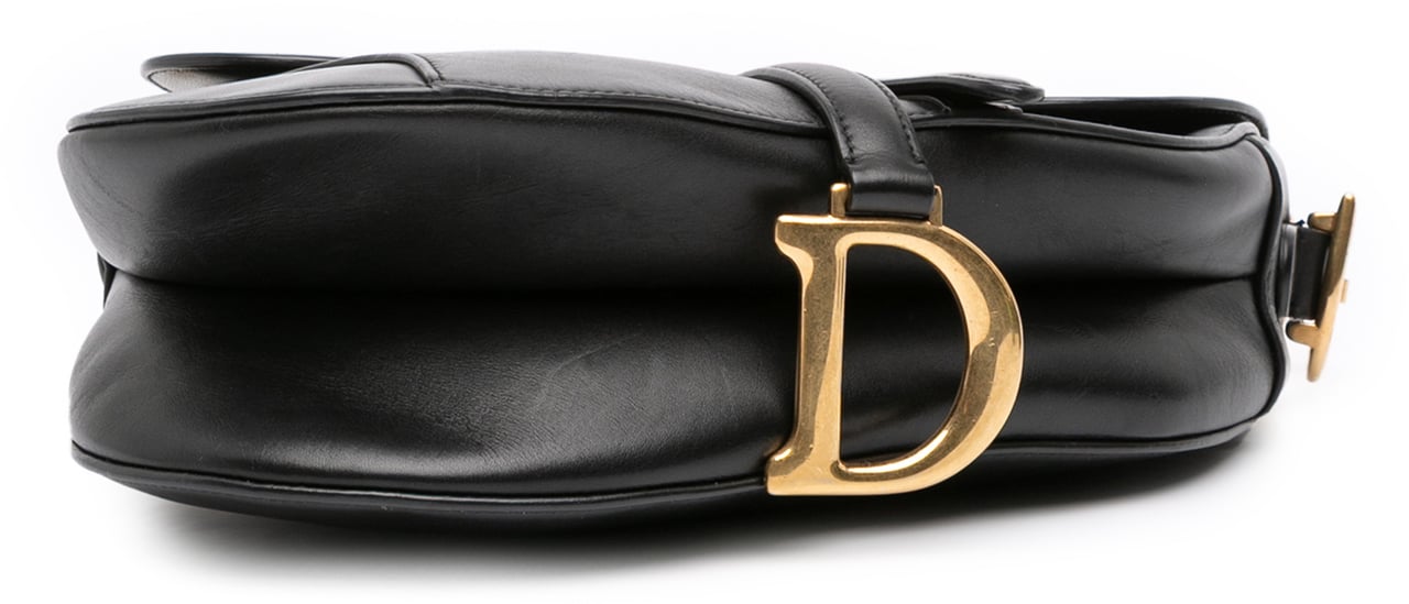 Dior Smooth Calfskin Saddle Bag Zwart