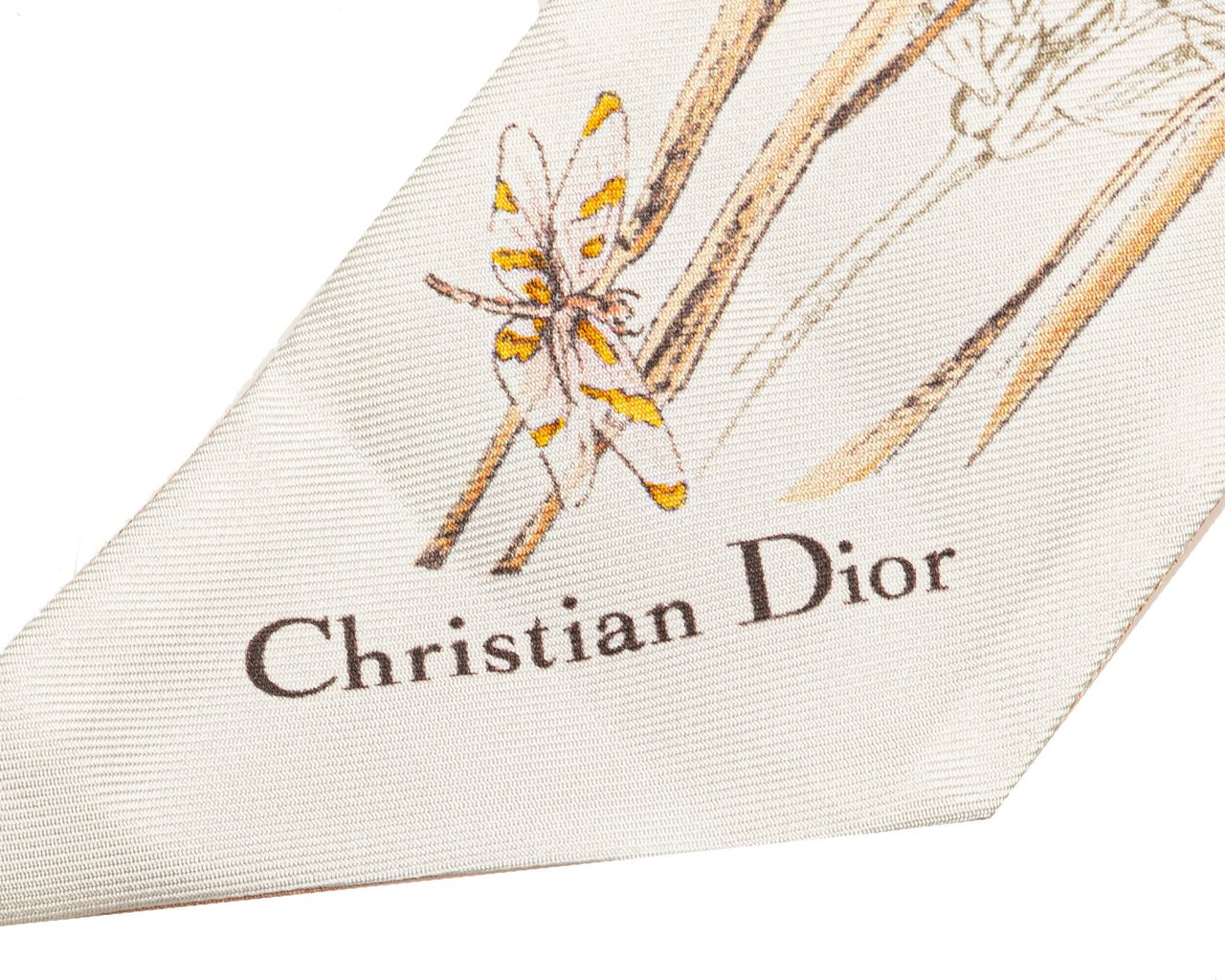 Dior Herbarium Mitzah Scarf Bruin