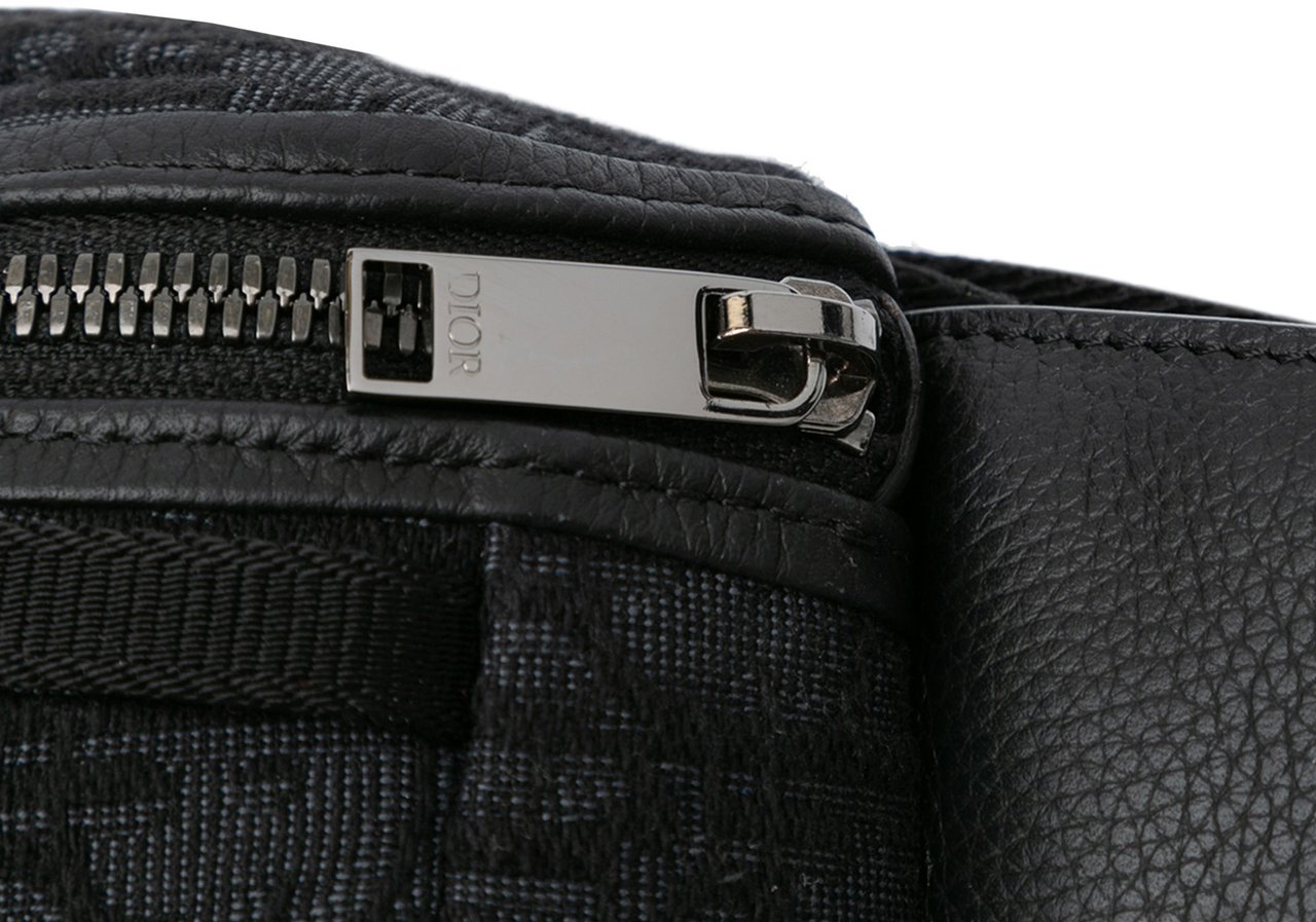 Dior Oblique Scarab Sling Zwart