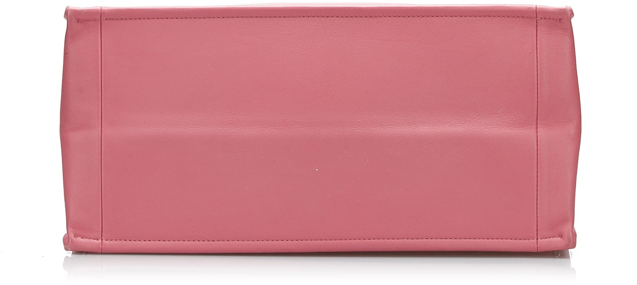 Dior Medium Embossed Book Tote Roze