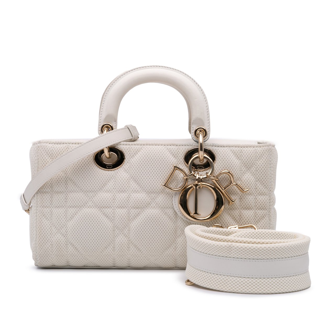 Dior Medium Technical Fabric Macrocannage Lady D Joy Wit