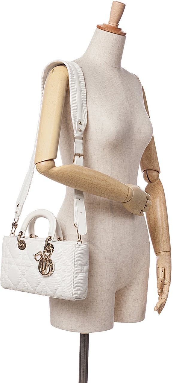 Dior Medium Technical Fabric Macrocannage Lady D Joy Wit