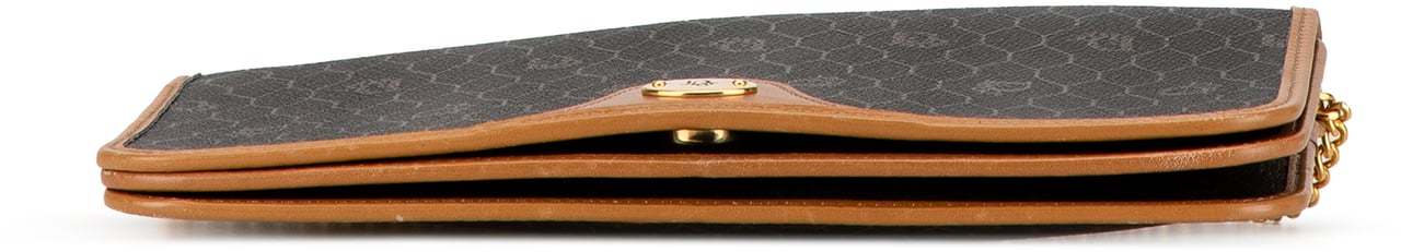 Dior Honeycomb Chain Crossbody Zwart