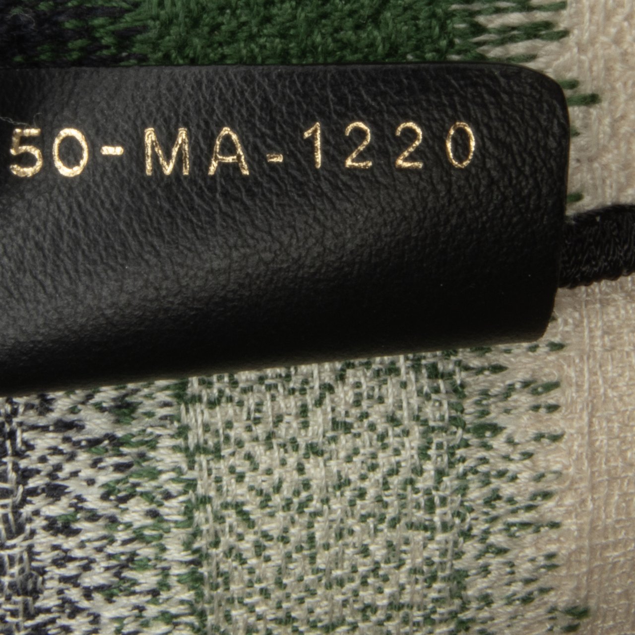 Dior Large Striped Book Tote Geel