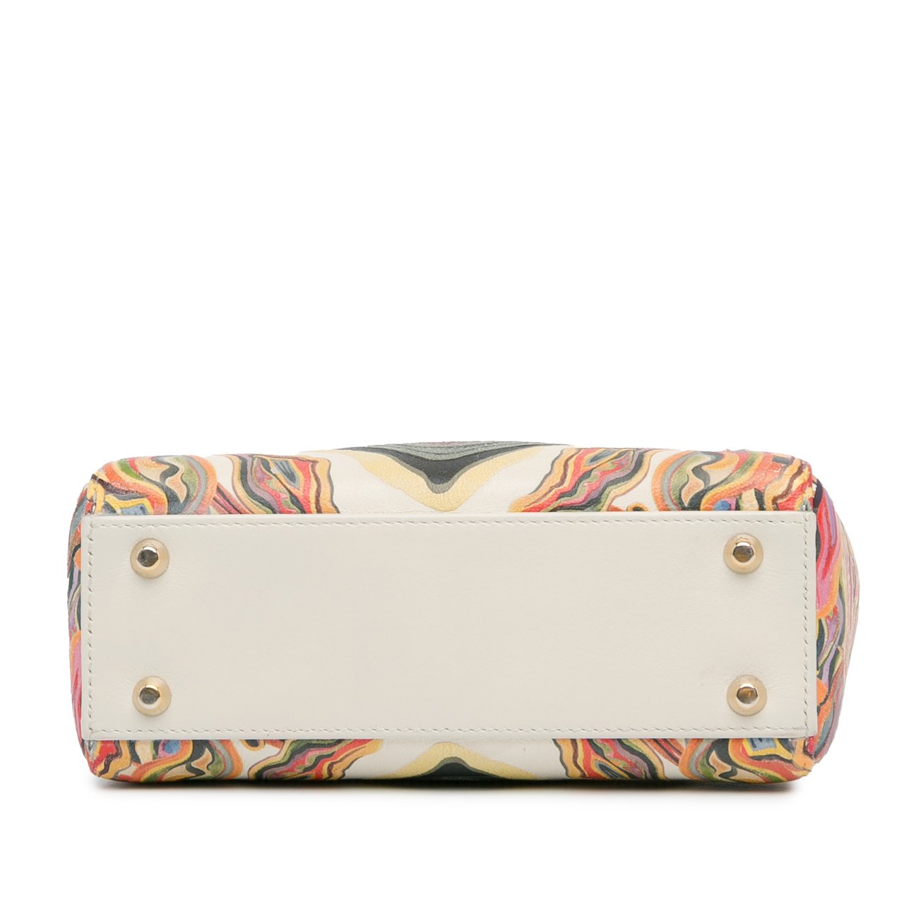 Dior Limited Edition Mini Calfskin Lady DiorAmour Lady Dior Wit