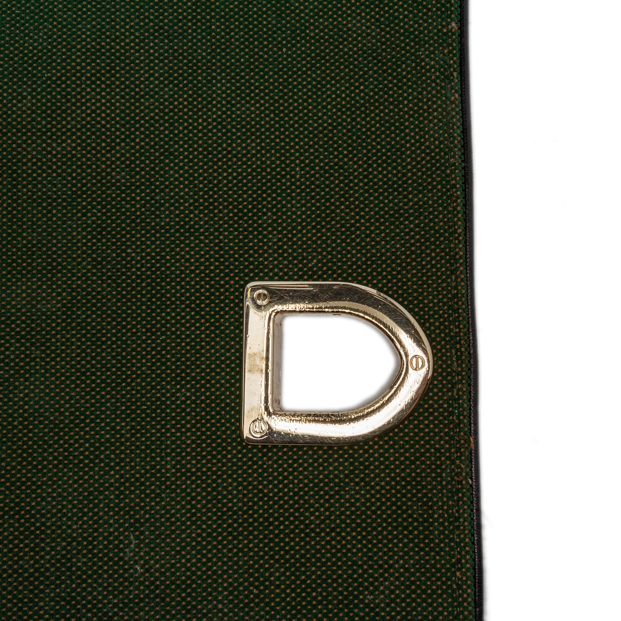 Dior Oblique Velvet Diorama Satchel Groen