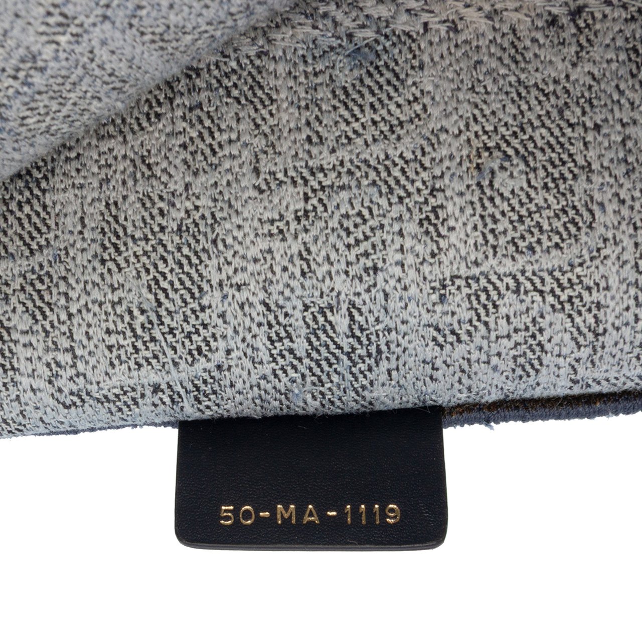 Dior Medium Oblique Denim Book Tote Blauw