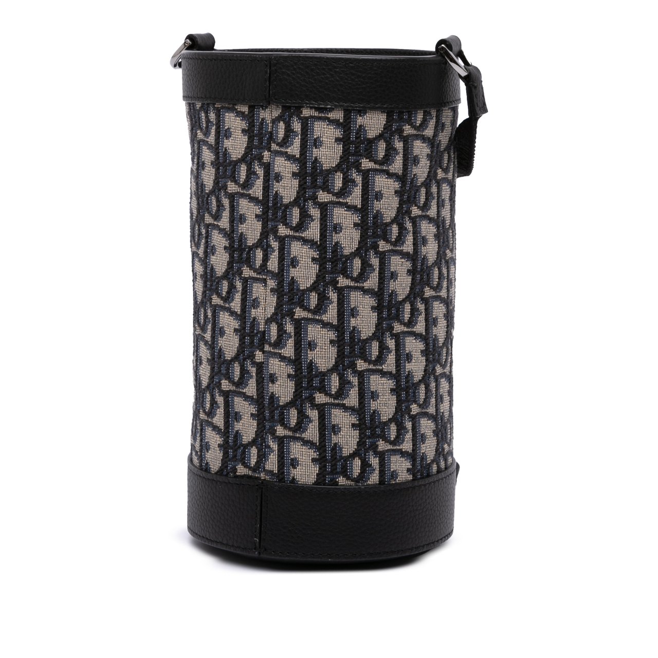 Dior Oblique Canvas Thermo Bottle Holder Blauw