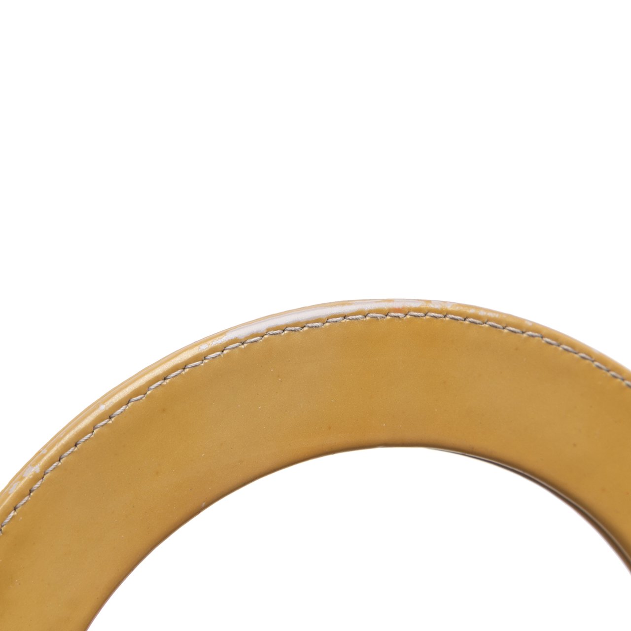 Dior Medium Patent Cannage Lady Dior Bruin