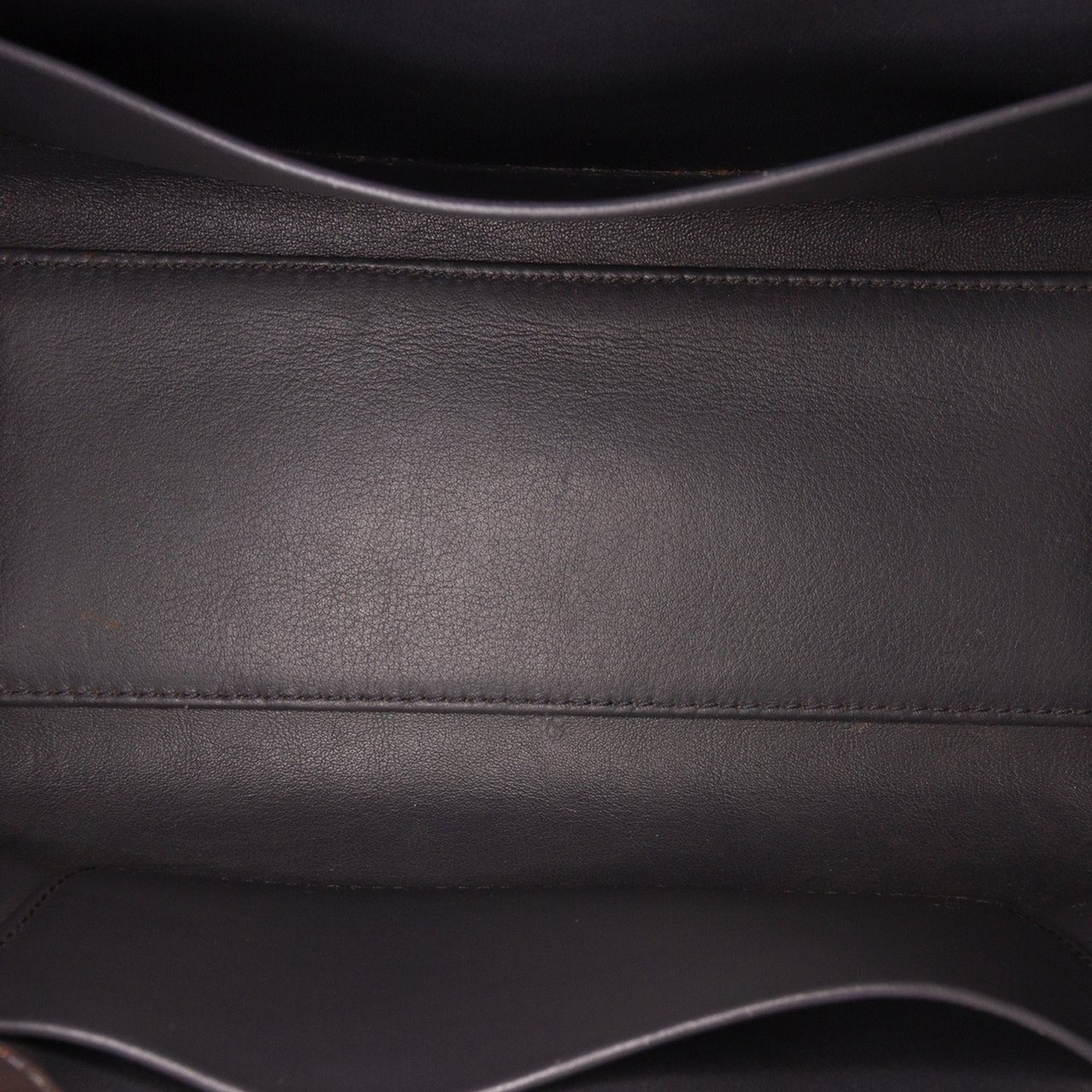 Dior Mini Metallic Grained Calfskin Diorever Satchel Bruin