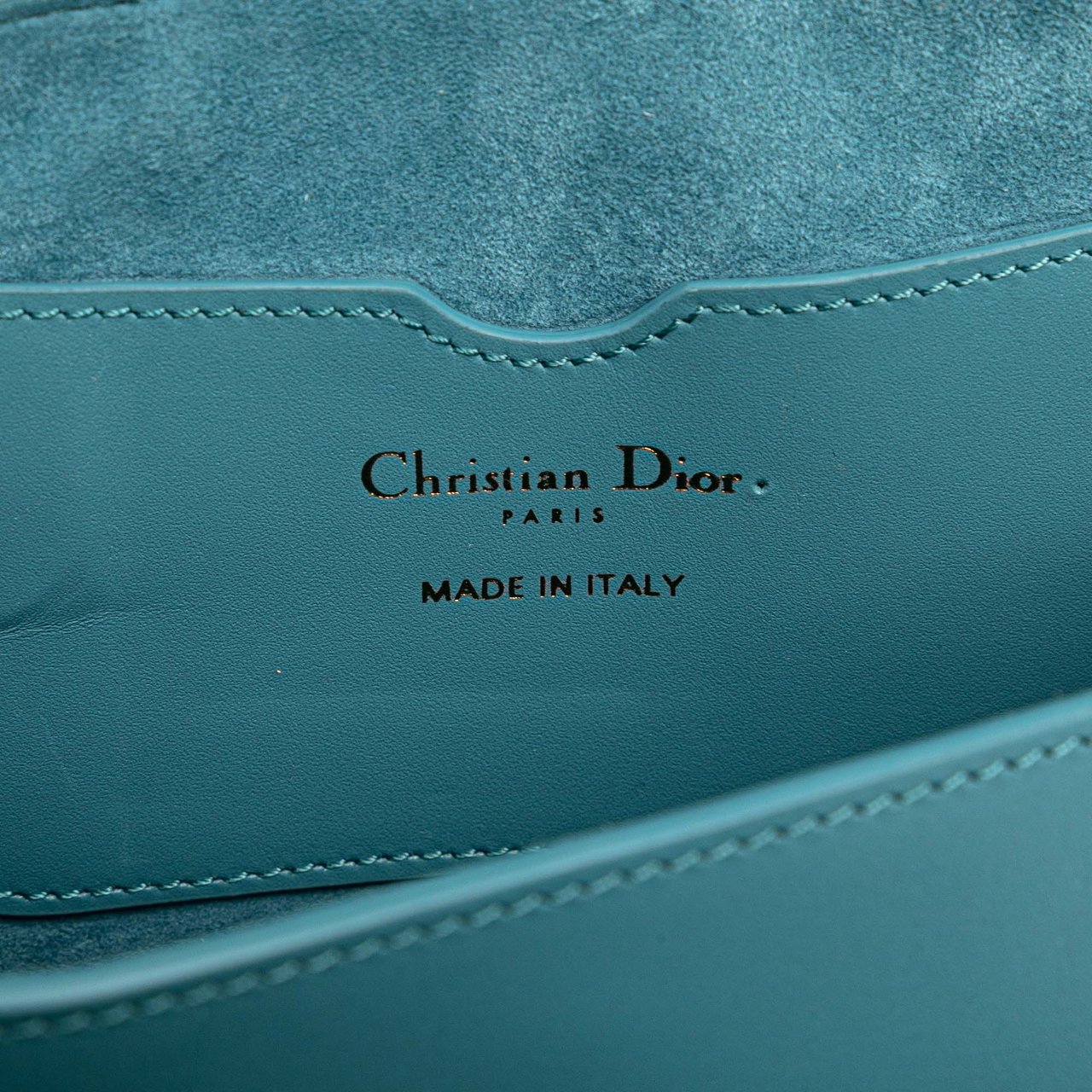 Dior Calfskin Bobby East West Crossbody Blauw