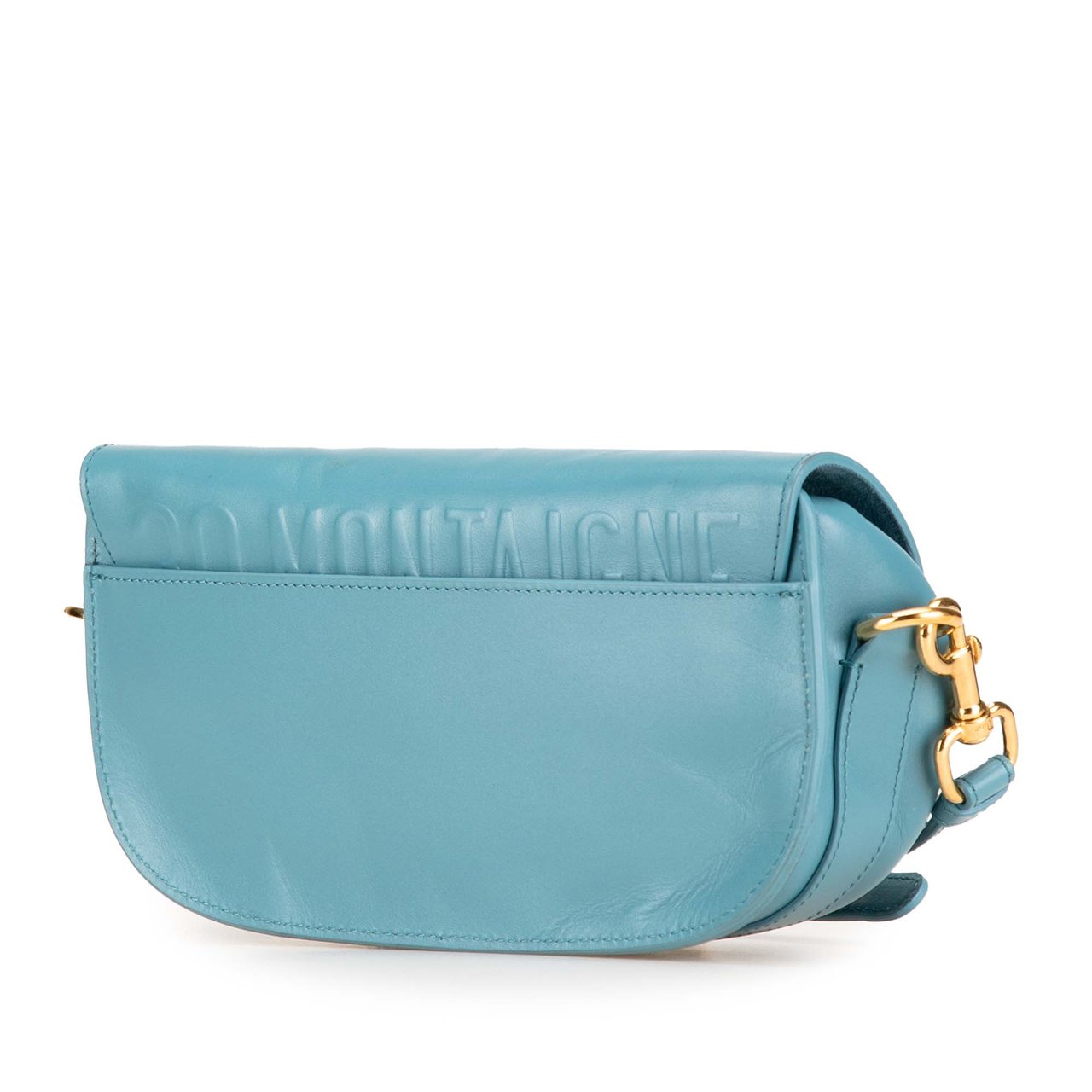 Dior Calfskin Bobby East West Crossbody Blauw