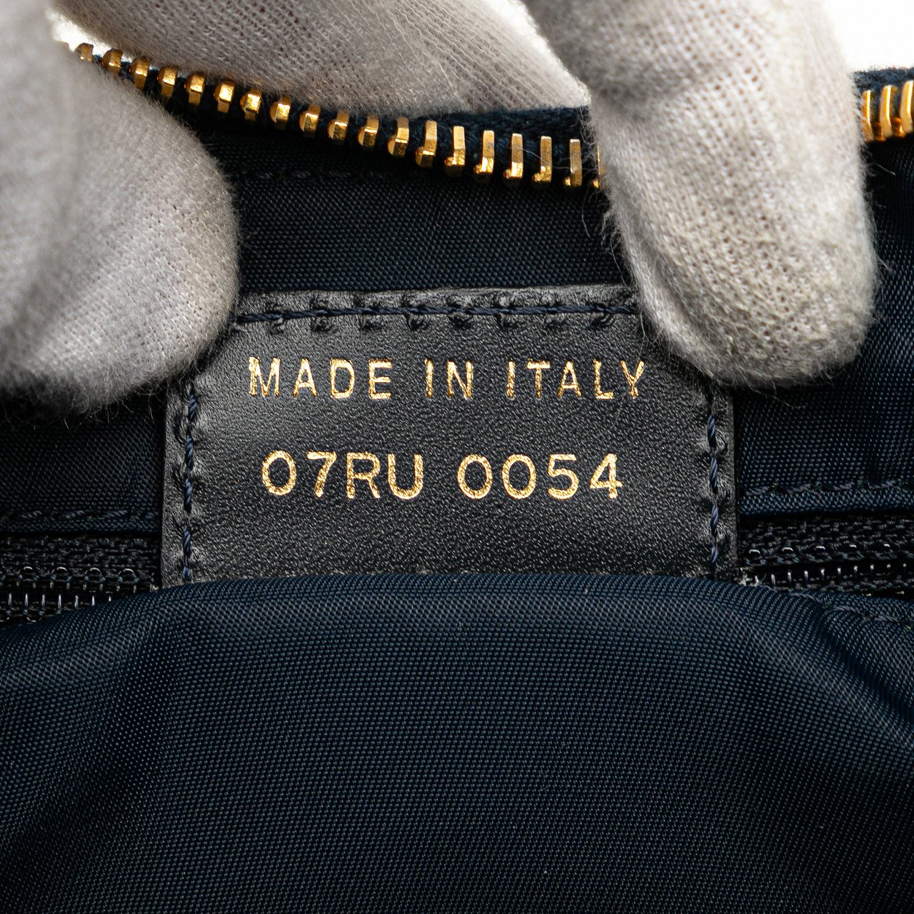 Dior Diorissimo Trotter Canvas Double Saddle Crossbody Blauw