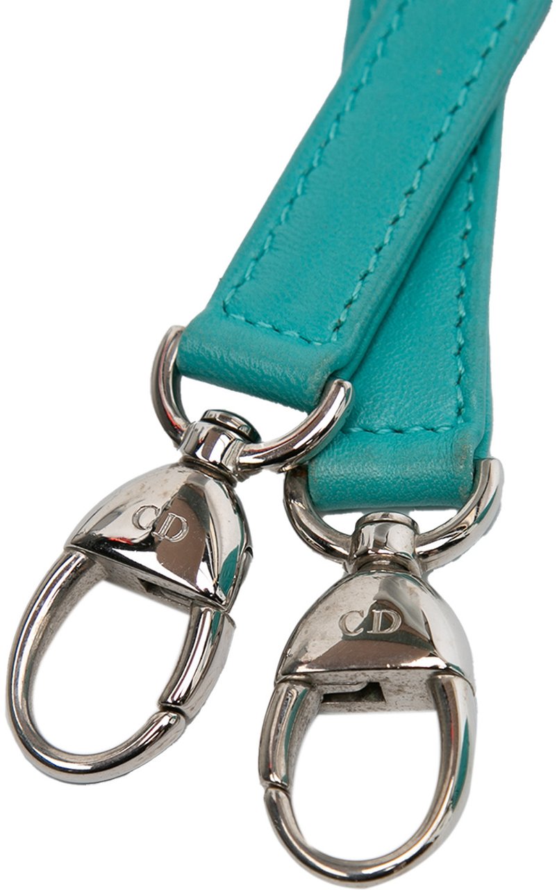 Dior Medium Lambskin Cannage Lady Dior Blauw