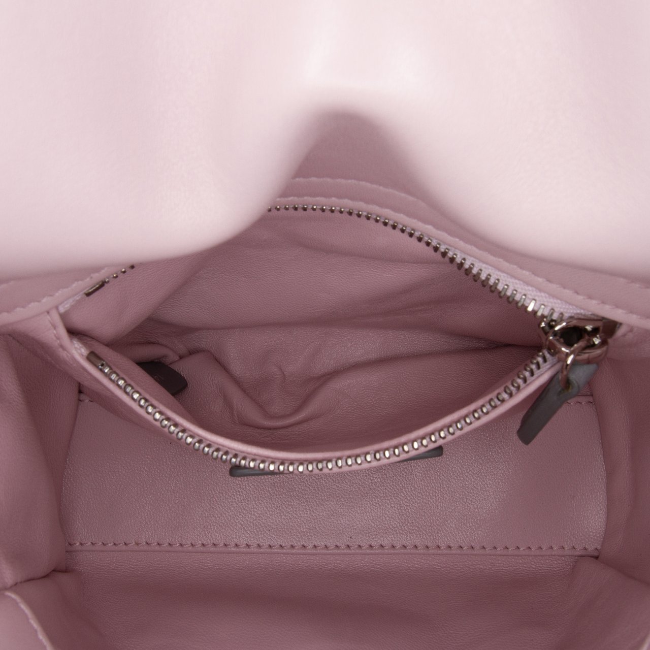 Dior Mini Tricolor Lambskin Cannage Lady Dior Roze