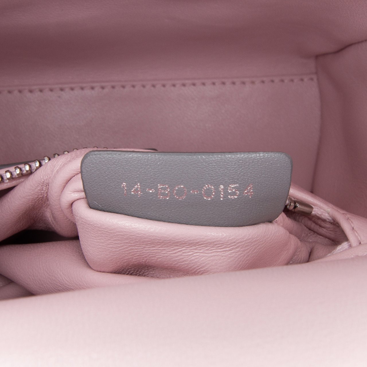 Dior Mini Tricolor Lambskin Cannage Lady Dior Roze