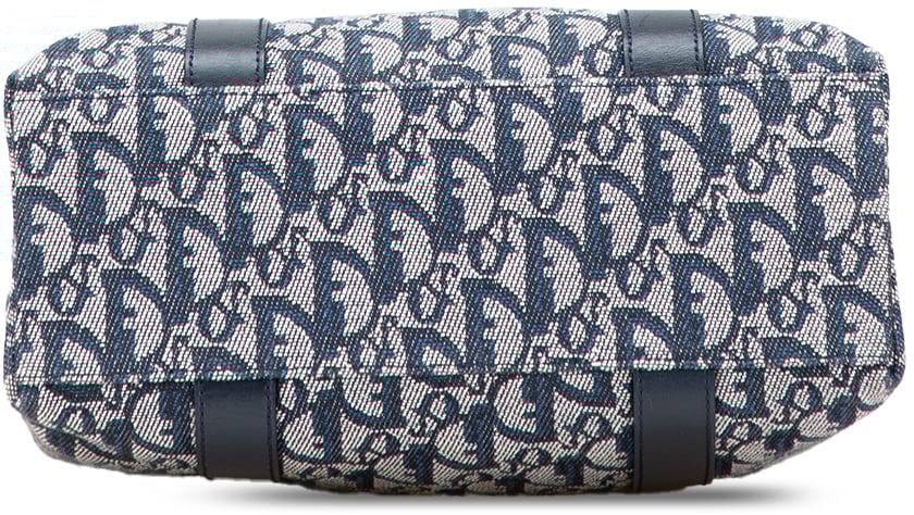 Dior Diorissimo Trotter Canvas Tote Blauw