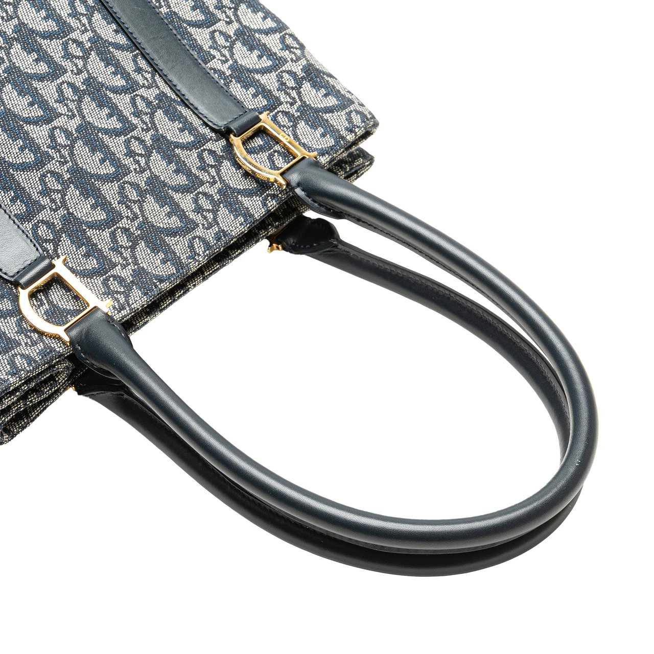 Dior Diorissimo Trotter Canvas Tote Blauw